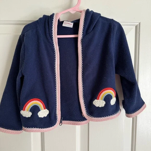Hanna Andersson rainbow fleece, 18-24 months - Picture 6 of 6